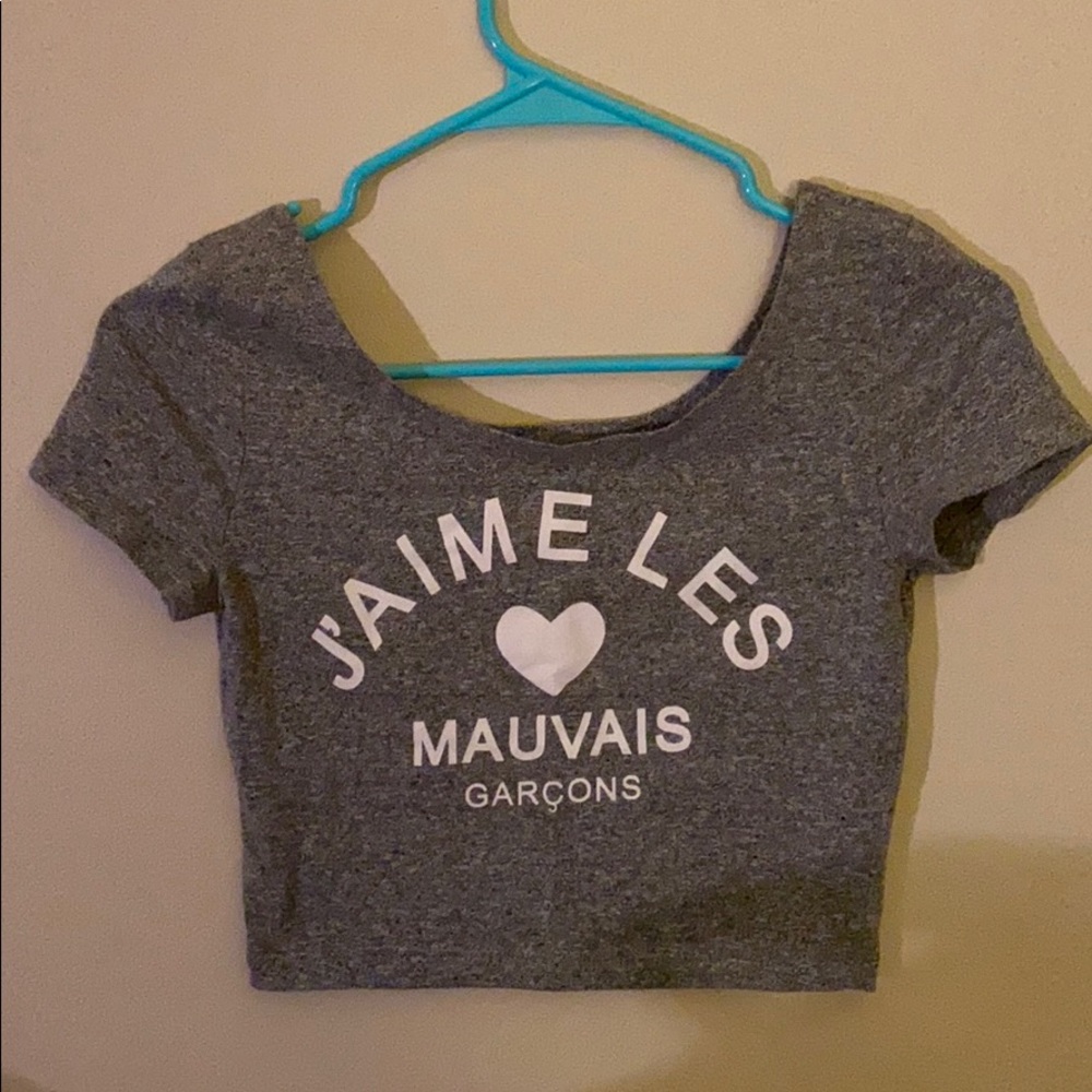 Crop top (French)